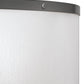 Meyda Lighting Cilindro 36" 6-Light Champagne Semi-flush Mount Light With White Textrene & Statuario Idalight Shade
