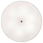 Meyda Lighting Cilindro 36" 6-Light Nickel Semi-flush Mount Light With White Laura Textrene & Statuario Idalight Shade