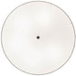 Meyda Lighting Cilindro 36" 6-Light Oil Rubbed Bronze Pendant Light With White Linen Textrene Shade