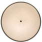 Meyda Lighting Cilindro 36" 6-Light Timeless Bronze Pendant Light With Beige Eggshell Textrene Shade