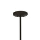 Meyda Lighting Cilindro 36" 6-Light Timeless Bronze Pendant Light With Beige Eggshell Textrene Shade