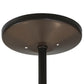 Meyda Lighting Cilindro 36" 6-Light Timeless Bronze Pendant Light With Natural Textrene & Statuario Idalight Shade