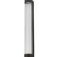 Meyda Lighting Cilindro 4" 2-Light Oil Rubbed Bronze Pipette Wall Sconce With Clear Shade Glass