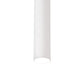 Meyda Lighting Cilindro 4" LED Matte White Flush Mount Light With White Shade