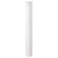 Meyda Lighting Cilindro 4" LED Matte White Flush Mount Light With White Shade