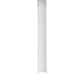 Meyda Lighting Cilindro 4" LED Matte White Flush Mount Light With White Shade