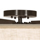 Meyda Lighting Cilindro 40" 12-Light Timeless Bronze Structure Semi-flush Mount Light With Off-White On Styrene Shade