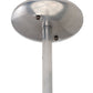 Meyda Lighting Cilindro 40" 4-Light Extreme Chrome Rotunda Pendant Light With White Textrene Shade