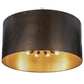 Meyda Lighting Cilindro 42" 12-Light Craftsman Brown & Brushed Brass Campbell Pendant Light
