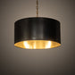Meyda Lighting Cilindro 42" 12-Light Craftsman Brown & Oil Rubbed Bronze Campbell Pendant Light