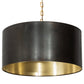 Meyda Lighting Cilindro 42" 12-Light Craftsman Brown & Oil Rubbed Bronze Campbell Pendant Light