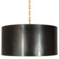 Meyda Lighting Cilindro 42" 12-Light Craftsman Brown & Oil Rubbed Bronze Campbell Pendant Light
