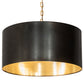 Meyda Lighting Cilindro 42" 12-Light Craftsman Brown & Oil Rubbed Bronze Campbell Pendant Light