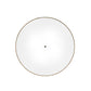 Meyda Lighting Cilindro 42" 4-Light Brushed Aluminum Pendant Light With Beige Textrene & White Shade