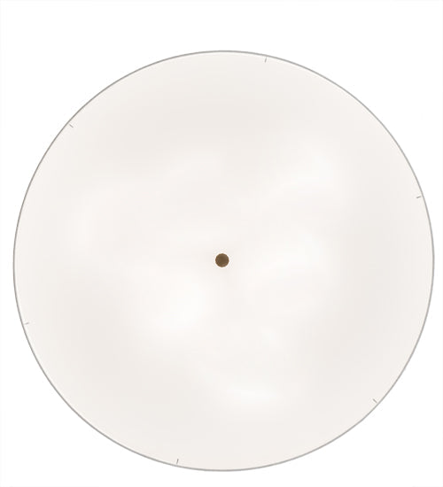 Meyda Lighting Cilindro 42" 6-Light Bronze Semi-flush Mount Light With Beige Eggshell Textrene & White Statuario Idalight Shade