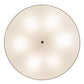 Meyda Lighting Cilindro 42" 6-Light Nickel Semi-flush Mount Light With Beige Eggshell Textrene & White Statuario Idalight Shade