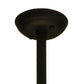 Meyda Lighting Cilindro 42" 8-Light 2-Tier Oil Rubbed Bronze Pendant Lights With Ivory Shade