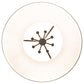 Meyda Lighting Cilindro 42" 8-Light Golden Bronze Tapered Pendant Light With Beige Textrene Shade