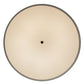 Meyda Lighting Cilindro 42" 8-Light Timeless Bronze Circle X Pendant Light With Cream Textrene Shade