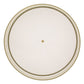 Meyda Lighting Cilindro 44" 8-Light 2-Tier Cameo Flush Mount Light With White Textrene Shade