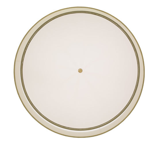 Meyda Lighting Cilindro 44" 8-Light 2-Tier Cameo Flush Mount Light With White Textrene Shade