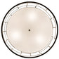 Meyda Lighting Cilindro 48" 6-Light Bronze Mosaic Pendant Light With Cream Textrene & Statuario Idalight Shade