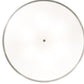 Meyda Lighting Cilindro 48" 6-Light Nickel Barnabas Pendant Light With Laura White & Statuario Idalight Shade