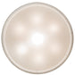 Meyda Lighting Cilindro 48" 7-Light White Pendant Light With Off White Textrene & White Statuario Idalight Shade