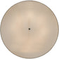 Meyda Lighting Cilindro 48" 8-Light Extreme Chrome Pendant Light With Beige Natural Textrene Shade