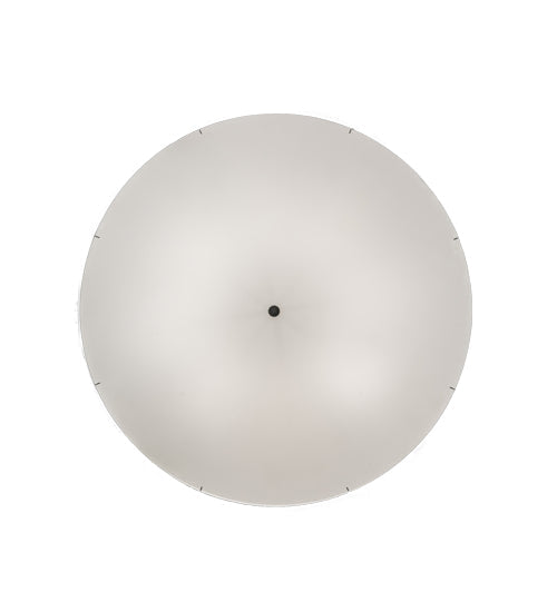 Meyda Lighting Cilindro 48" 8-Light Nickel Pendant Light With White Linen Shade