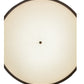 Meyda Lighting Cilindro 48" 8-Light Timeless Bronze Circle X Pendant Light With Natural Textrene Shade