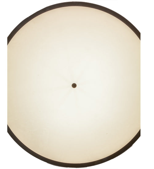 Meyda Lighting Cilindro 48" 8-Light Timeless Bronze Circle X Pendant Light With Natural Textrene Shade