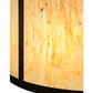 Meyda Lighting Cilindro 48"W x 148"H 8-Light Oil Rubbed Bronze Vicksburg Semi-flush Mount Ceiling Light With Randsburg Rock Idalight Shade
