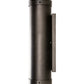 Meyda Lighting Cilindro 5" 2-Light Exterior Oil Rubbed Bronze Hayden Wall Sconce With Clear Shade Glass