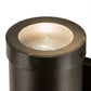 Meyda Lighting Cilindro 5" 2-Light Exterior Oil Rubbed Bronze Hayden Wall Sconce With Clear Shade Glass