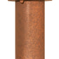 Meyda Lighting Cilindro 5" 2-Light Rusty Nail Camden Flush Mount Light