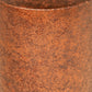 Meyda Lighting Cilindro 5" 2-Light Rusty Nail Camden Flush Mount Light