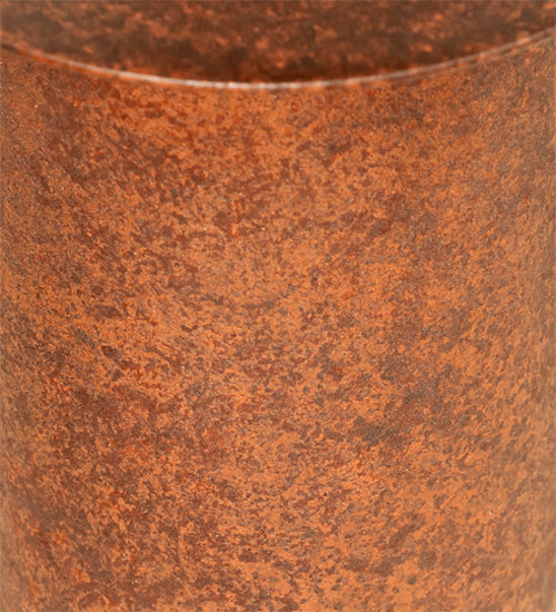 Meyda Lighting Cilindro 5" 2-Light Rusty Nail Camden Flush Mount Light