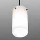 Meyda Lighting Cilindro 5" Antique Copper Mini Pendant Light With White Shade Glass