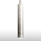 Meyda Lighting Cilindro 5" Etched Aluminum & Nickel Powder Coat Mini Pendant Light With Statuario Idalight Shade