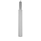Meyda Lighting Cilindro 5" LED Extreme Chrome Fenykard Mini Pendant Light With White Statuario Idalight Shade