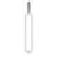 Meyda Lighting Cilindro 5" LED Extreme Chrome Fenykard Mini Pendant Light With White Statuario Idalight Shade