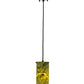 Meyda Lighting Cilindro 5" Oil Rubbed Bronze Mini Pendant Light With Green Jadestone Shade