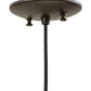 Meyda Lighting Cilindro 5" Oil Rubbed Bronze Mini Pendant Light With Green Jadestone Shade