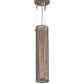 Meyda Lighting Cilindro 5" Ombre Lavato Martiz Mini Pendant Light