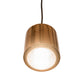 Meyda Lighting Cilindro 5" Transparent Copper Dedal Pendant Light