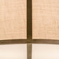 Meyda Lighting Cilindro 54" 6-Light Antique Copper Pendant Light With Oyster Textrene Shade
