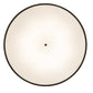 Meyda Lighting Cilindro 54" 8-Light Timeless Bronze Circle X Pendant Light With Eggshell Textrene & Statuario Idalight Shade