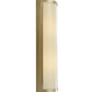 Meyda Lighting Cilindro 6" 2-Light Brushed Nickel Wall Sconce With White Art Shade Glass
