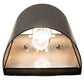 Meyda Lighting Cilindro 6" 2-Light Timeless Bronze Cosmo Wall Sconce